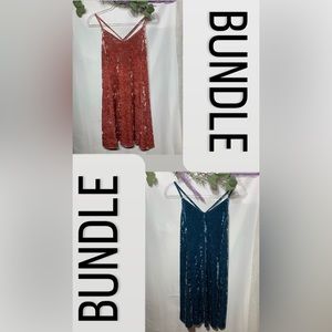 Arizona Jean Co. Velvet Dress Bundle EUC